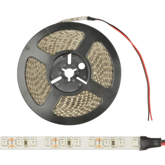 ULS-2835-60LED/m-8mm-IP65-DC12V-6W/m-5M-W катушка в герметичной упаковке Светодиодная лента Uniel ULS-2835-60LED/m-8mm-IP65-DC12V-6W/m-5M-W катушка в герметичной упаковке