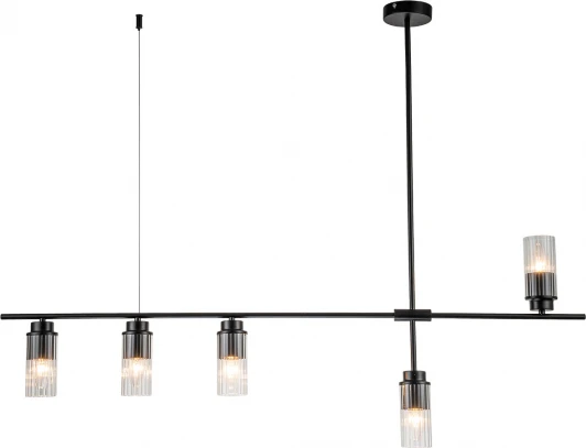 2100/5P Black Потолочная люстра на штанге Escada Reverse 2100/5P E14*40W Black (220V)