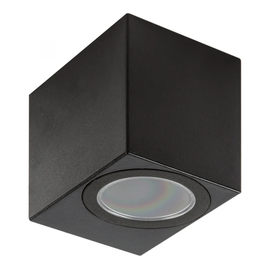 UUL-P41A 6W/GU10 IP65 BLACK Архитектурная подсветка под лампу GU10 черный Uniel UUL-A01S UUL-P41A 6W/GU10 IP65 BLACK