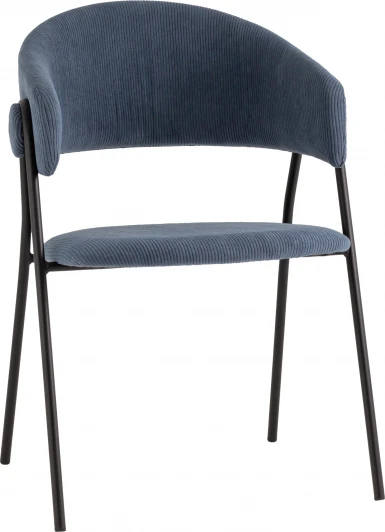 УТ000038996 Стул Колин NEW вельвет пыльно-синий Stool Group (арт.УТ000038996)