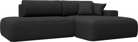 127780 Диван угловой Лига-036 НПБ Модерн правый угол Лига Диванов (Замша) арт.127780