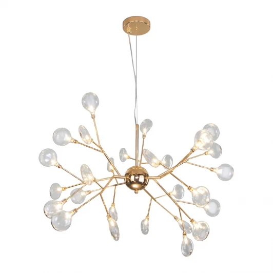 564 золото Подвесная люстра Bogate's Lamella 564