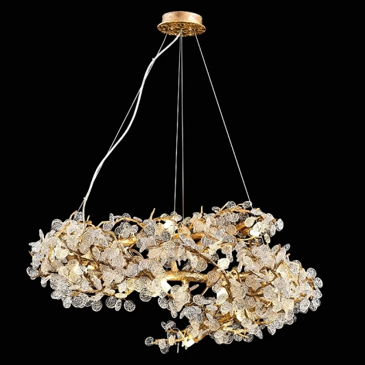 caramelly01 Подвесной светильник (люстра) Caramelly D D120 ImperiumLoft Caramelly01 (194938-23) (220V, на тросе, лепестки, ветки)