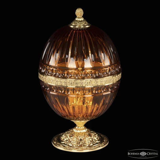5680L/22 G Amber/M-1G Настольная лампа Bohemia 5680 5680L/22 G Amber/M-1G