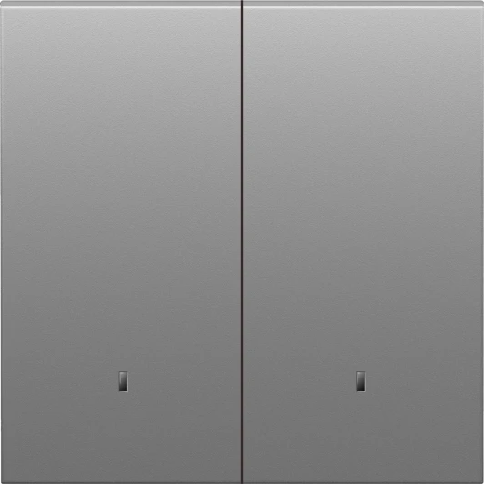 DS28559 Клавиша 2-я с подсветкой, серый графит Donel S08 DS28559