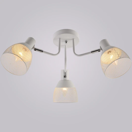 01581-0.3-03 WH+CR Потолочная люстра Reluce 01581-0.3-03 WH+CR (220V)