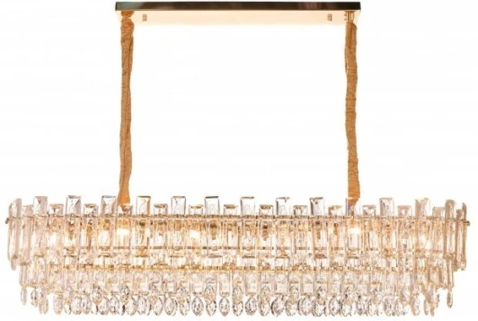 FL1063-21P Подвесная люстра Fluorite Constancia FL1063-21P (220V, хрусталь, на цепи)