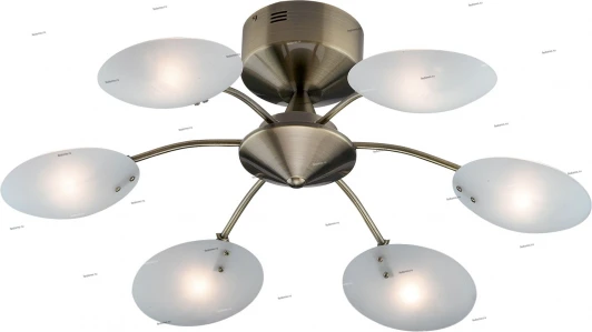 1377/6 Потолочная люстра Odeon Light Kera 1377/6