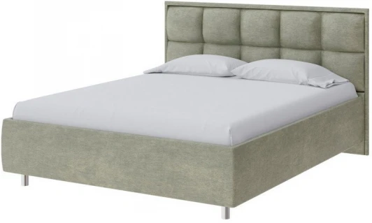 1908842 PROxSON Кровать Chessy без основания (Ткань: Велюр Лофти Олива) 120x190