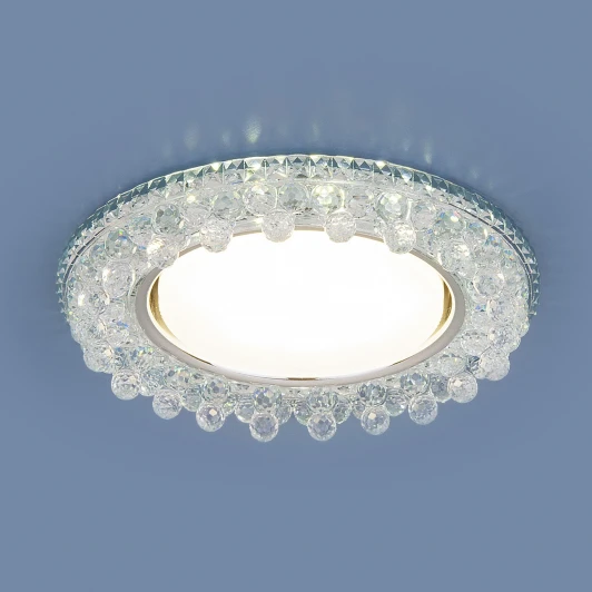 3025 GX53 CL прозрачный Встраиваемый точечный светильник Elektrostandard 3025 GX53 CL прозрачный