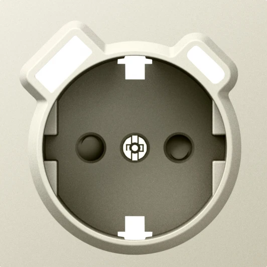 DE22951 Накладка для розетки Schuko с зарядным устройством USB A+C, со шторками 16A 250В, шампань Donel A07 DE22951