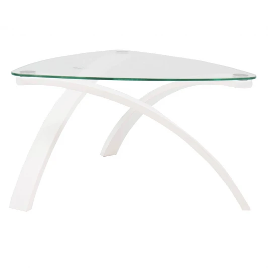 009649 Стол журнальный Гурон 3 ясень белый Mebelik 009649