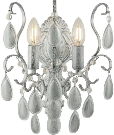 MONICA AP2 SILVER Бра AM Group MONICA MONICA AP2 SILVER (220V, подвески)