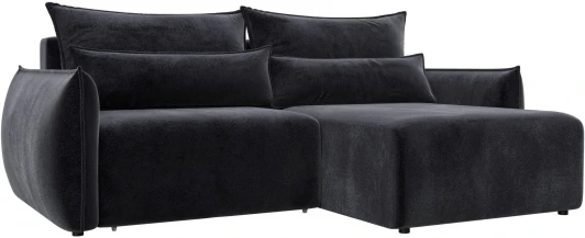 128655 Диван угловой Лига-051 НПБ угол универсальный Лига Диванов (Велюр) арт.128655