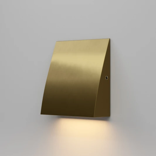 40159/LED Подсветка светодиодная для лестниц встраиваемая Elektrostandard Wally 40159/LED 3000K Латунь