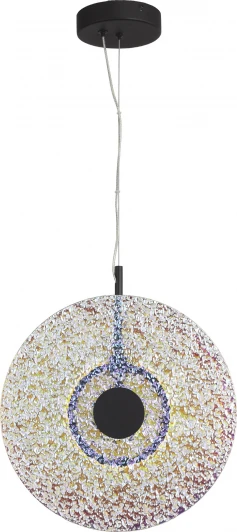 SL6142.423.01 Подвесной светильник ST Luce Alumno SL6142.423.01 черный/радужный LED 1*8W 4000K (220V, на тросе, круглые)