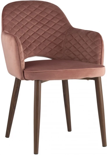 УТ000001620 Стул велюр пыльно-розовый Stool Group УТ000001620