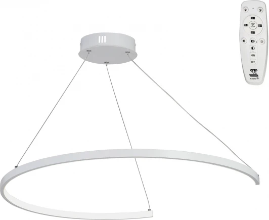 V2510DT-0/1S Подвесной светильник с ПДУ светодиодный LED 44Вт, 2700-6500К Vitaluce V2510DT-0/1S (220V, на тросе)