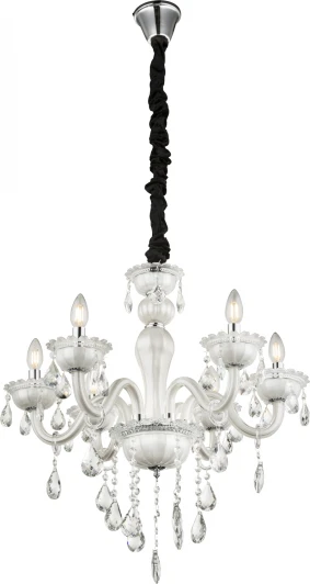 64118-6 Подвесная люстра Globo Teejay 64118-6 (220V, на цепи, подсвечник, свеча)