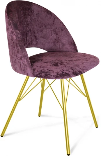 9002483404 Стул Sheffilton SHT-ST34/S37 вишневый джем/золото от фабрики Sheffilton