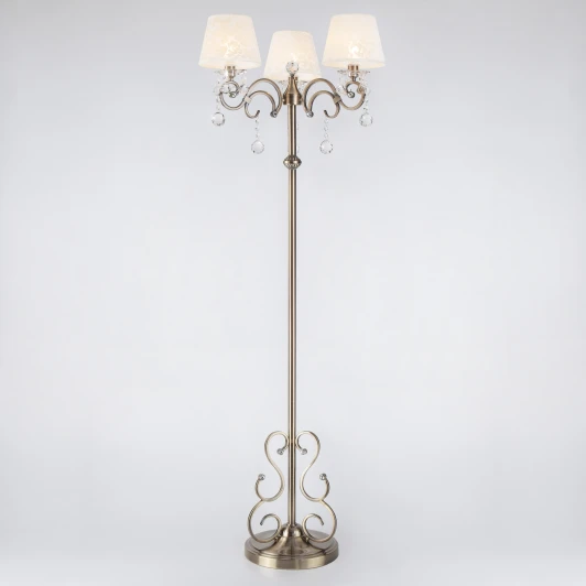 1448/3F античная бронза Торшер Eurosvet 1448 1448/3F античная бронза