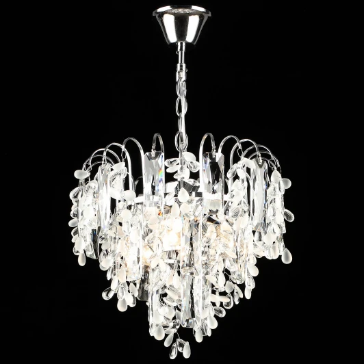 62720-0.4-03 CH Подвесная люстра хрустальная Reluce 62720-0.4-03 CH