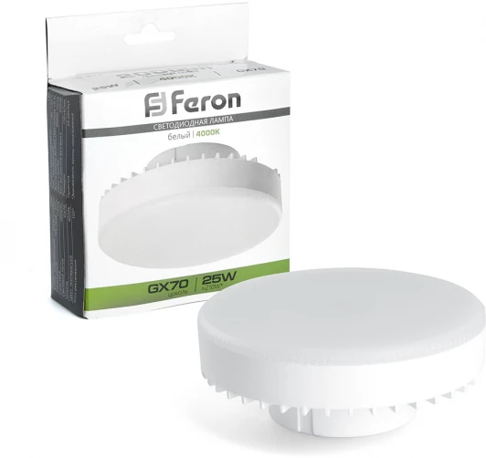 38269 Лампа светодиодная Feron 38269 LB-474 GX70 25W 4000K