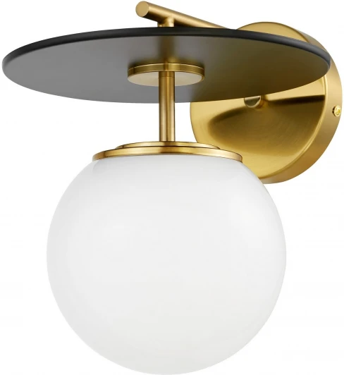 LDW 7014-1 MD+BK Бра Lumina Deco Dalton LDW 7014-1 MD+BK (220V, шар)