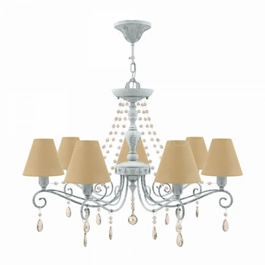 E4-07-G-LMP-O-23-CRL-E4-07-CH-UP Люстра подвесная Provence 24 E4-07-G-LMP-O-23-CRL-E4-07-CH-UP