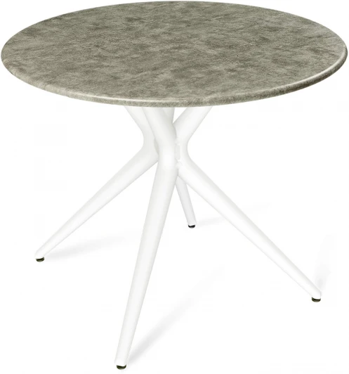 6820834801 Стол SHT-TU30/МДФ 80 лофт медь/белый Sheffilton SHT-TU30 6820834801