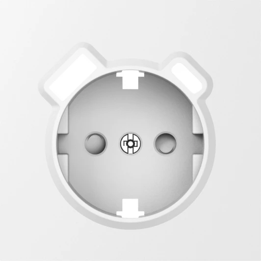 DS22933 Накладка для розетки Schuko с зарядным устройством USB A+C, со шторками 16A 250В, матовый белый Donel S08 DS22933