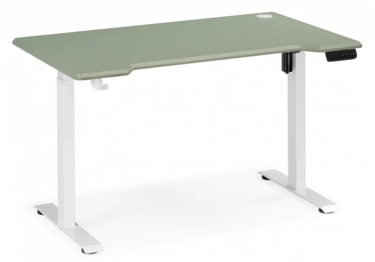 614601 Компьютерный стол Notta Маркос 140х80 зеленый / белый