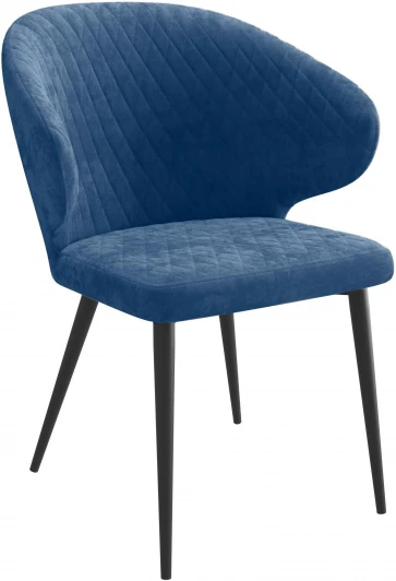 00-00071138 Стул DikLine 355PRO B8 BLUE, ножки черные 00-00071138
