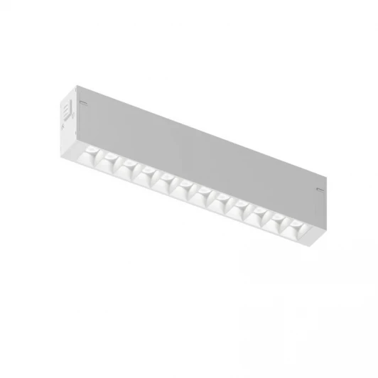 DK8201-WH Трековый светильник светодиодный однофазный Denkirs Simple Grill DK8201-WH 220V 9W 4000K, белый