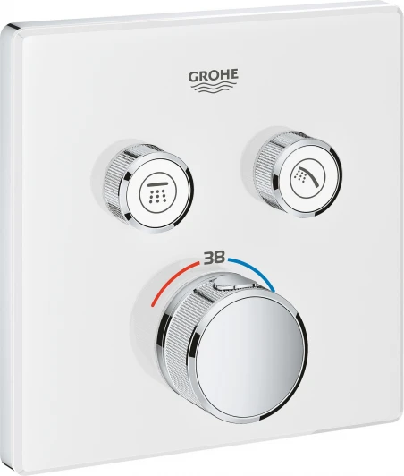 29156LS0 Термостат Grohe Grohtherm SmartControl 29156LS0 для ванны с душем, moon white