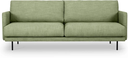 727530 Диван Ricadi трехместный ОГОГО (арт.727530), (Ткань,Рогожка/Зеленый)