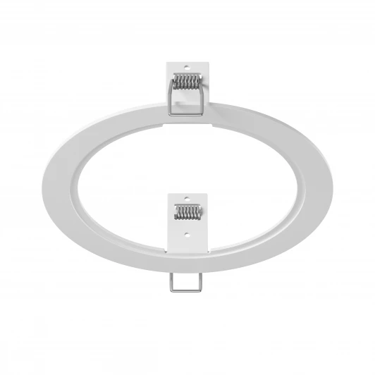 217916 Рамка для одного встраиваемого светильника Lightstar Intero, круг, белый