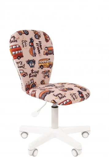 CHAIRMAN Kids 105 белый пластик Кресло Chairman Kids 105 Россия ткань автобус