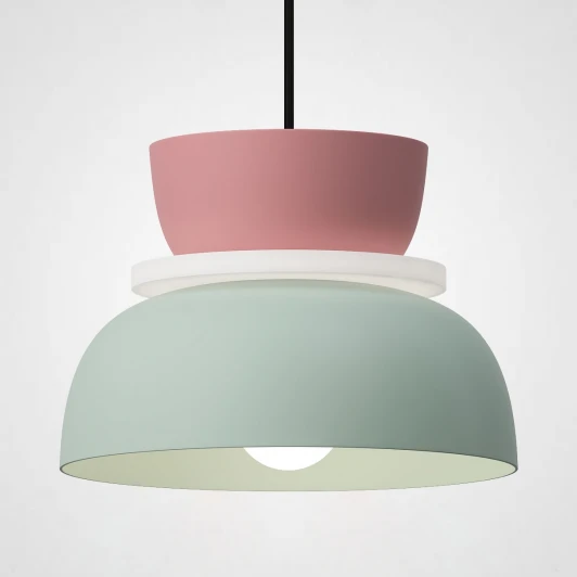 ILO01 Подвесной светильник Ilo D22 Pink/Mint ImperiumLoft Ilo01 (179683-26)