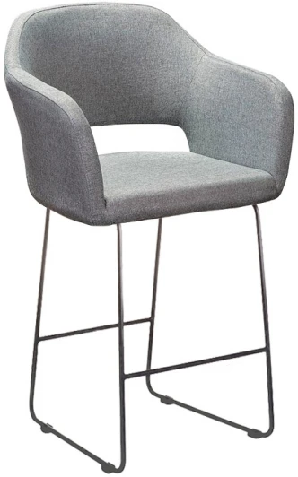 4101188h_Грей_ПБ Стул полубар R-Home Oscar Грей/Линк