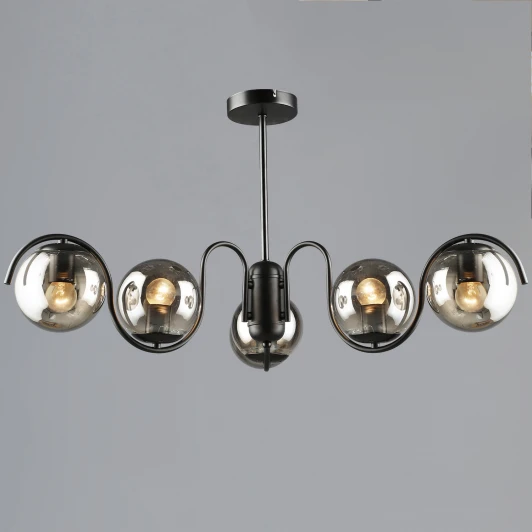 64070-0.3-06 BK Потолочная люстра на штанге Reluce 64070-0.3-06 BK