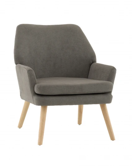 УТ000040118 Кресло Харви серый деревянные ножки Stool Group арт.УТ000040118