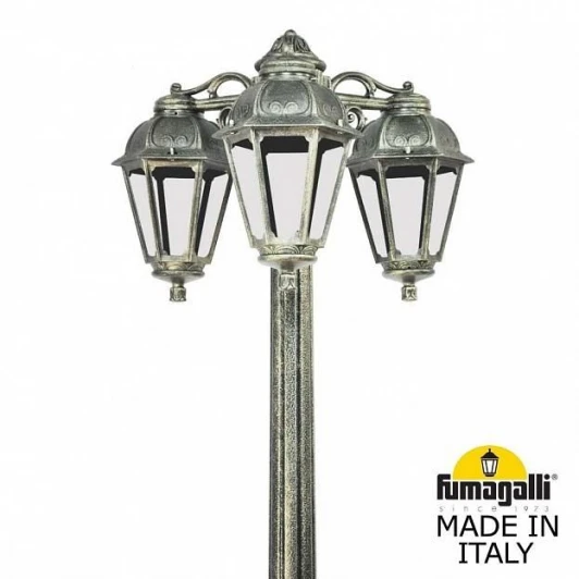 K22.157.S30.BXE27DN Светильник уличный Fumagalli Ricu Bisso/Saba 3L DN K22.157.S30.BXE27DN