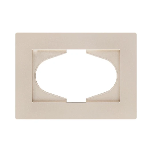 AT120GD Рамка для двойной розетки золотой Kollinger Aspekt AT120GD