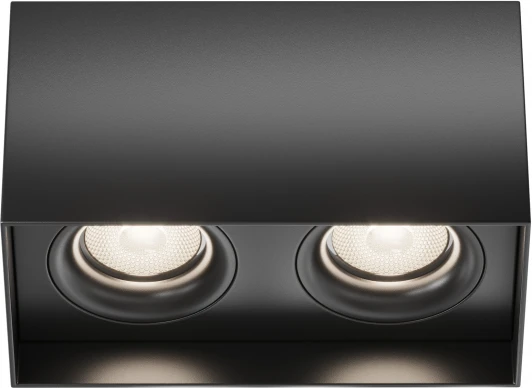 C015CL-02B Накладной потолочный светильник Slim GU10 2x50Вт Maytoni Technical C015CL-02B