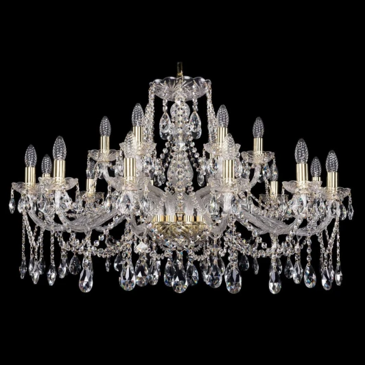 1413/12+6/360 G Подвесная люстра Bohemia 1413 1413/12+6/360/G