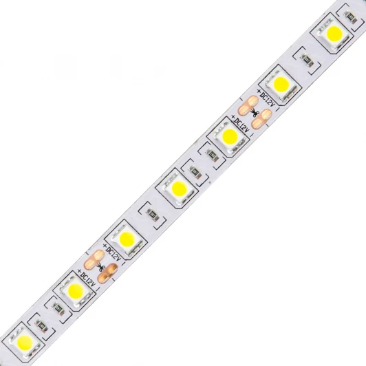 ULS-Q221 5050-60LED/m-10mm-IP20-DC12V-14,4W/m-5M-6500K катушка в герметичной упаковке Светодиодная лента Volpe ULS-Q221 5050-60LED/m-10mm-IP20-DC12V-14,4W/m-5M-6500K катушка в герметичной упаковке