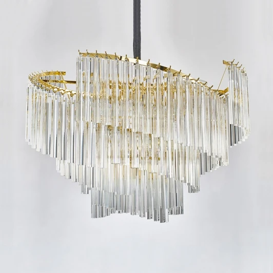 WALTZ01 Подвесная люстра Waltz D60 ImperiumLoft Waltz01 (102208-26) (хрусталь, на цепи)