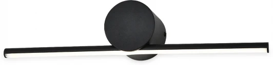 10281/1LED Black Настенный светодиодный светильник Escada Line 10281/1LED Black 10Вт, металл/силикон, чёрный (220V)