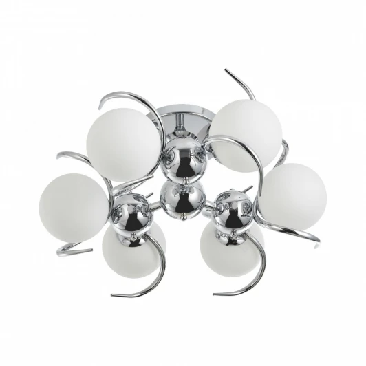 271007/6C Ni Потолочная люстра на штанге Arte Milano 271007/6C Ni (220V, шарики)